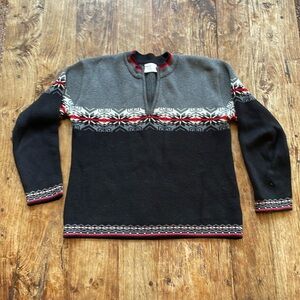 Hanna Andersson cotton ski sweater